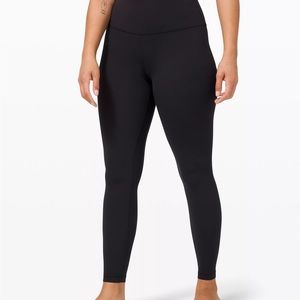 Lululemon size 6 high rise black align legging, 25” inseam